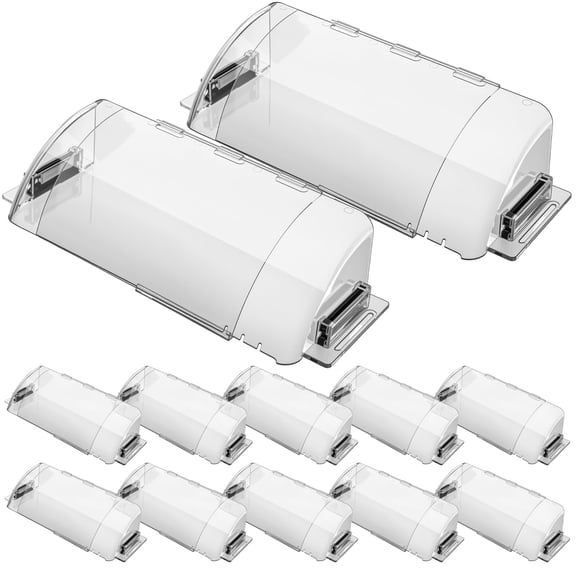 12 Pack Air Vent Deflector Adjustable 9" To 15.5" For Ceiling Wall Floor Registers