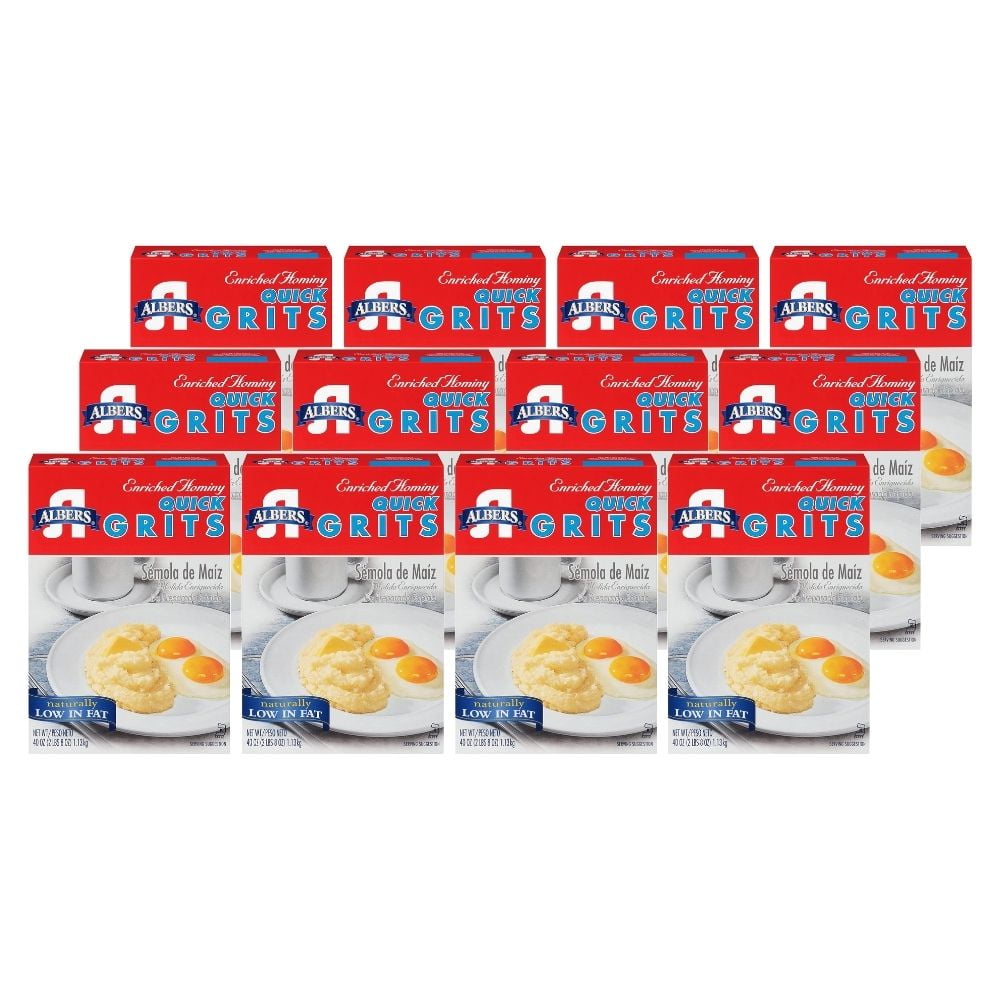 (12Pack) Albers Quick Grits, 40 oz