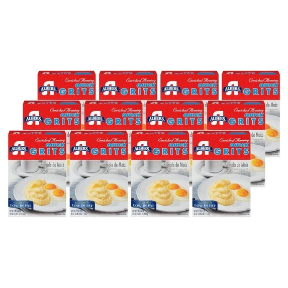 (12-Pack) Albers Quick Grits, 40 oz