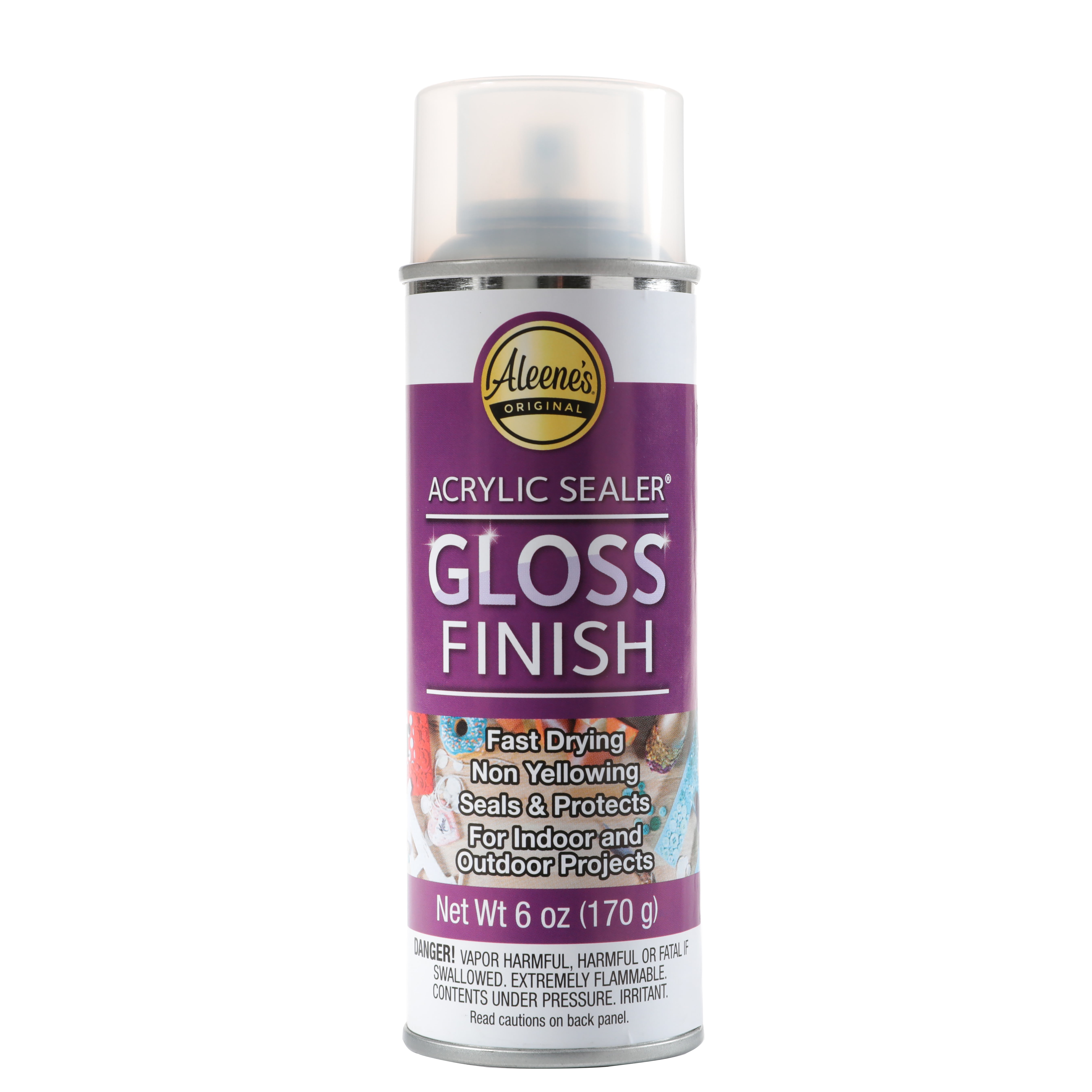 Aleene's Super Gloss Finish Acrylic Sealer, 6 oz - Weatherproof Protection for Indoor and Outdoor Surfaces - Bulk 12 Pack