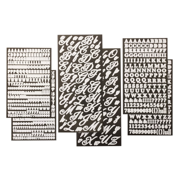 Recollections Alphabet Stickers Value Pack