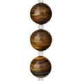 thumbnail image 1 of Bead Landing  Amber Tiger Eye Round Beads, 14mm, 12 Pack, 1 of 2
