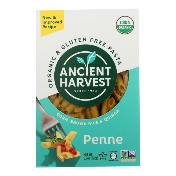 (12 Pack) Ancient Harvest Organic Penne Pasta, 9.6 Oz