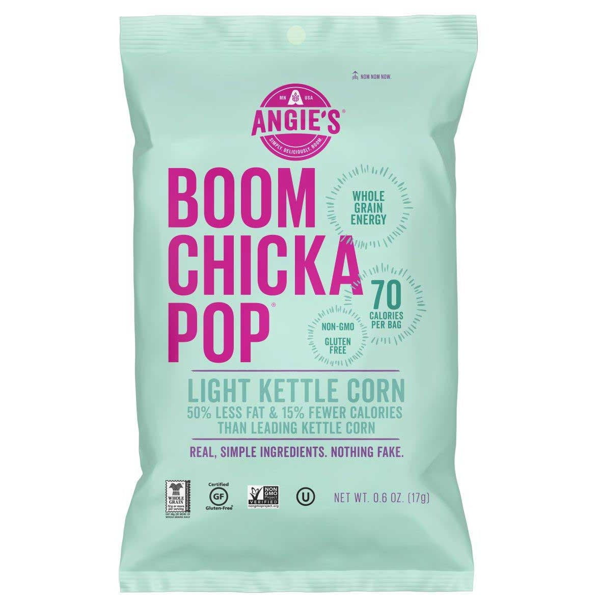 12 Pack Angie s Kettle Corn Boom Chicka Pop Lightly Sweet