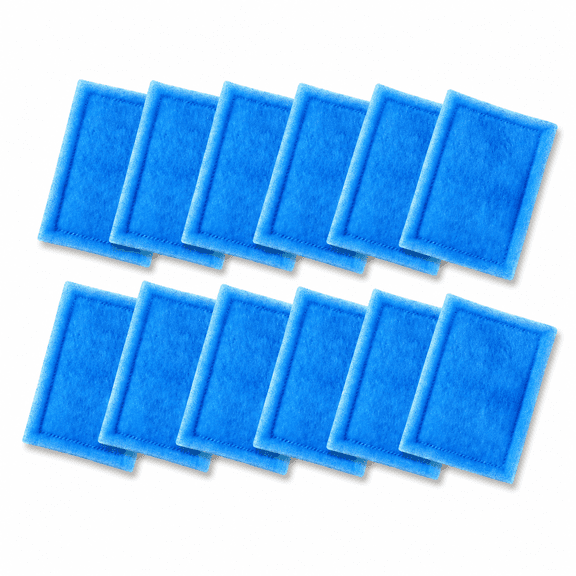 12 Pack Aquarium Filter Cartridges for Aqua-Tech 30-60/20-40 Gallon Fish Tank Power Filter Replacement,EZ-Change #3 Fish Filter Cartridge