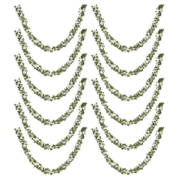 12 Pack: Assorted 6ft. Mini English Ivy Chain Garland by Ashland