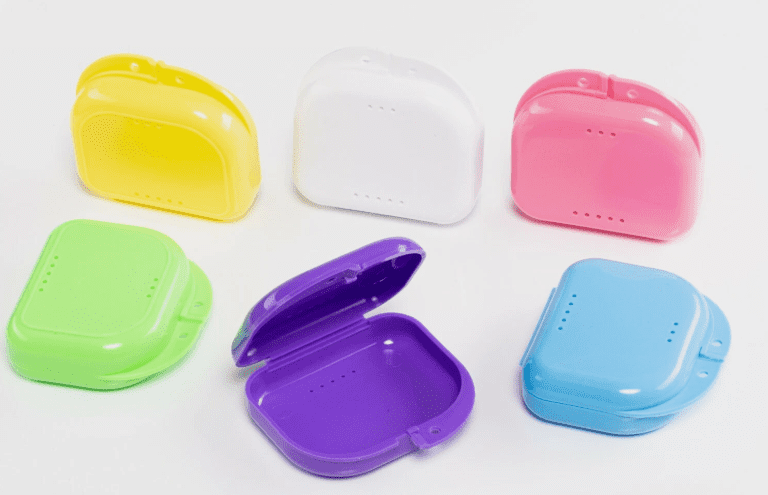 12 Pack Assorted Dental Retainer Boxes – Denture & Mouthguard Storage ...