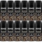 Axe Dark Temptation Deodorant Body Spray for Men, 72 Hr. 150ml / 5.07 Oz-12 Pack