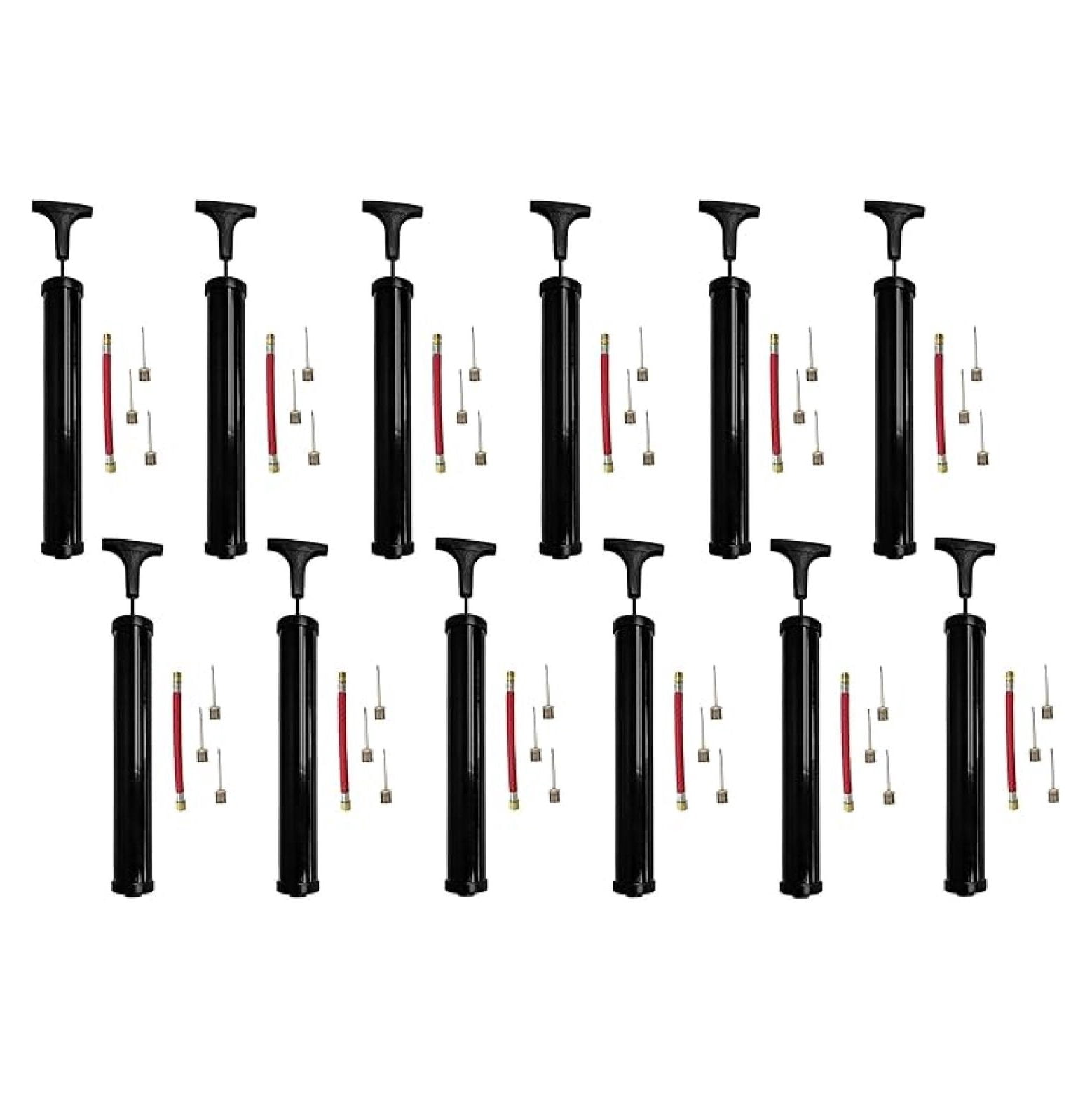 (12 Pack) Ball Pumps W/Needles - Bulk Wholesale Soccer Balls & Sports