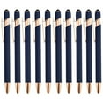 thumbnail image 1 of 12 Pack Ballpoint Pen 2-in-1 Stylus Retractable Ballpoint Pen with Stylus tip, Metal Stylus Pen for Touch Screens, Dark Blue, 1 of 8