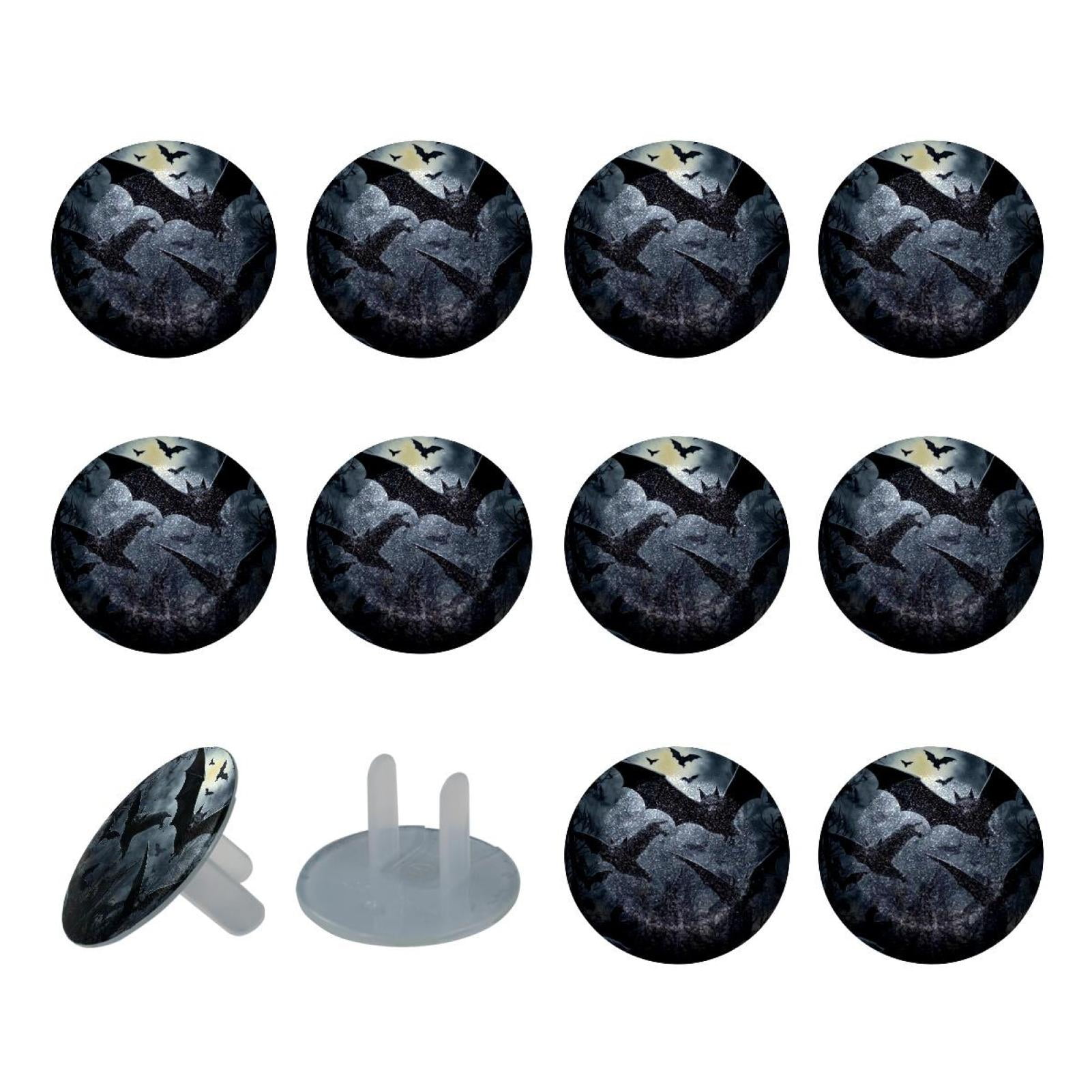 12 Pack Bat Outlet Covers Baby Proofing | Safe Electric Plug Protectors ...