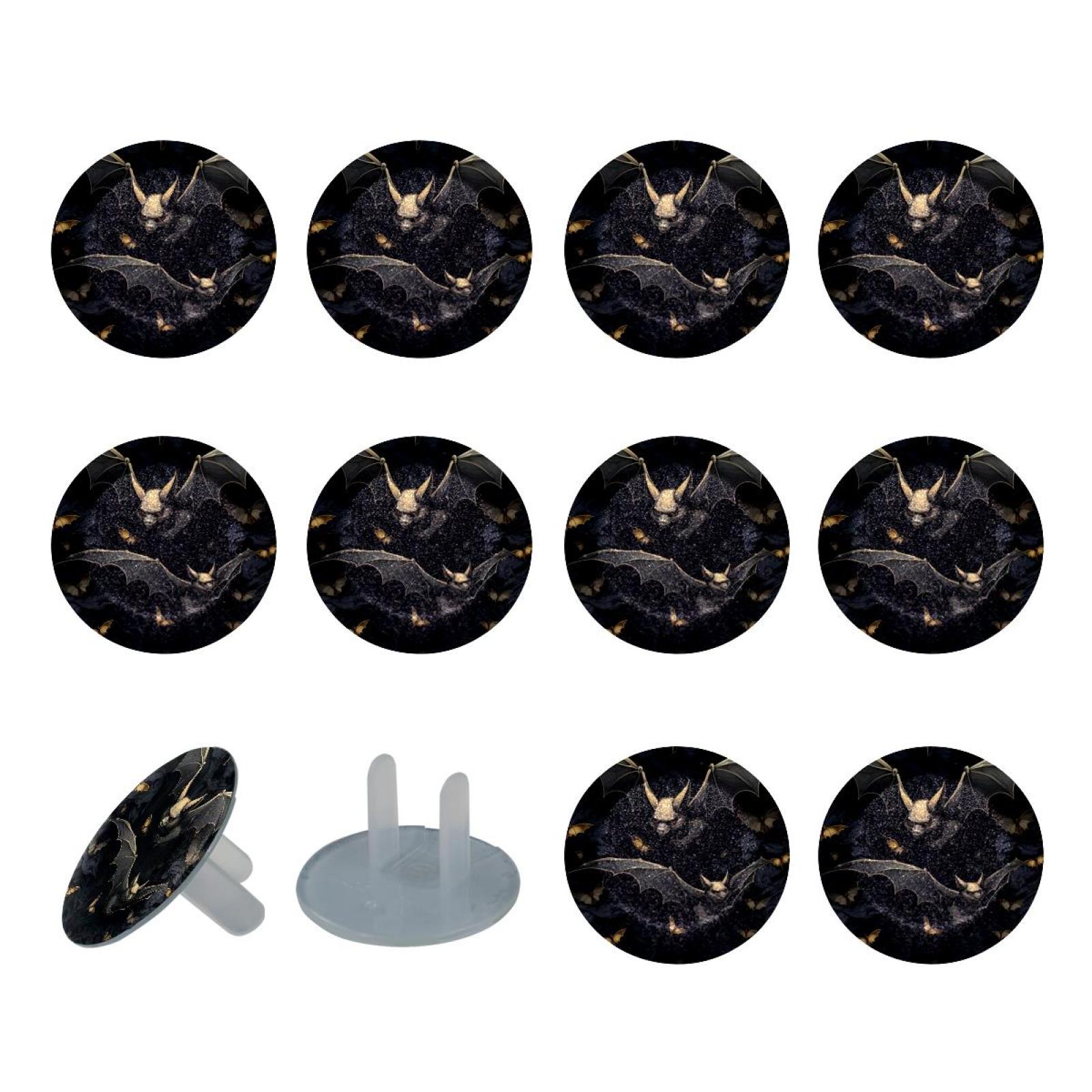 12 Pack Bat Outlet Covers Baby Proofing Socket Protectors Child Safety ...