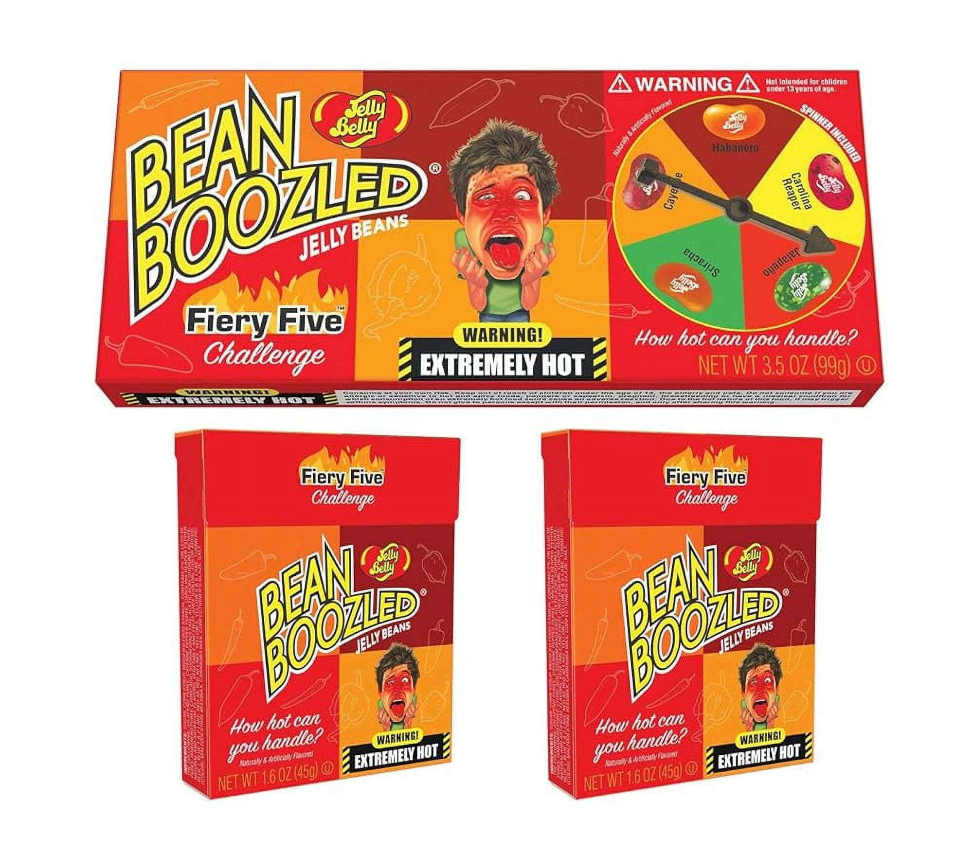 12 Pack Beanboozled Jelly Beans Fiery Five Challenge Spinner Gift Box 3
