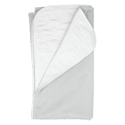 12 Pack Bed Pad Washable Incontinence Underpad - Absorbent Waterproof Urinary Protection for Seniors Children 34 x 36 Silver