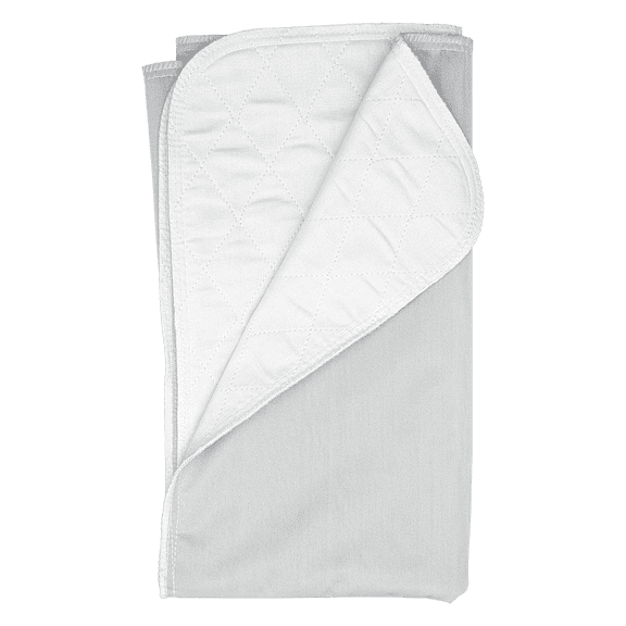 12 Pack Bed Pad Washable Incontinence Underpad - Absorbent Waterproof Urinary Protection for Seniors Children 34 x 36 Silver