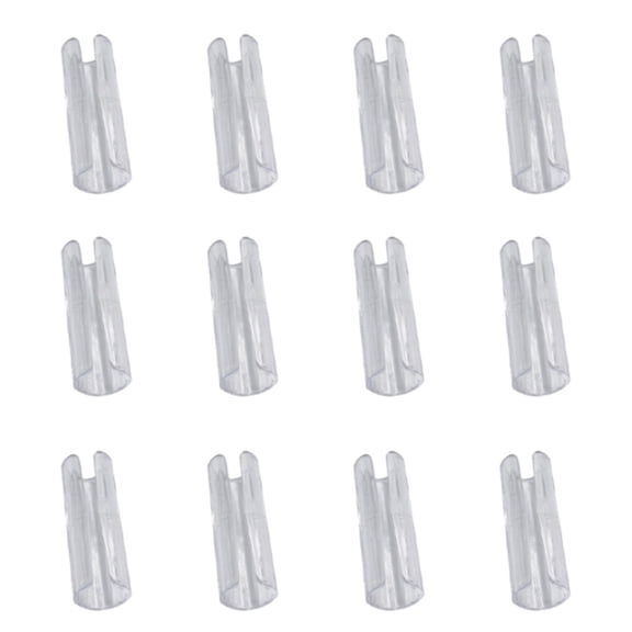 12 Pack Bed Sheet Grippers, Plastic Sheet Holders, Durable Fasteners Bed Sheet Clips, Keep Sheets Snug for Mattresses with Raised Edge, 0.66x1.96"