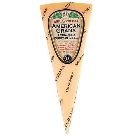 (12 Pack)BelGioioso American Grana Wedge, 8 oz.