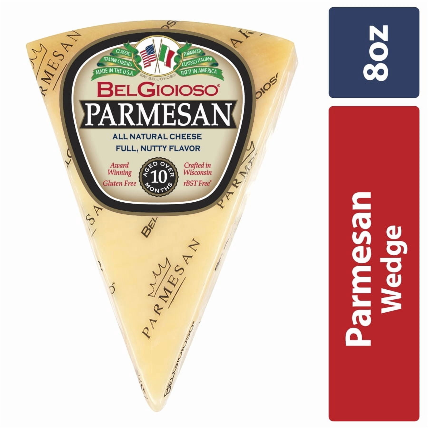 (12 Pack)BelGioioso Parmesan Wedge, 8 oz.