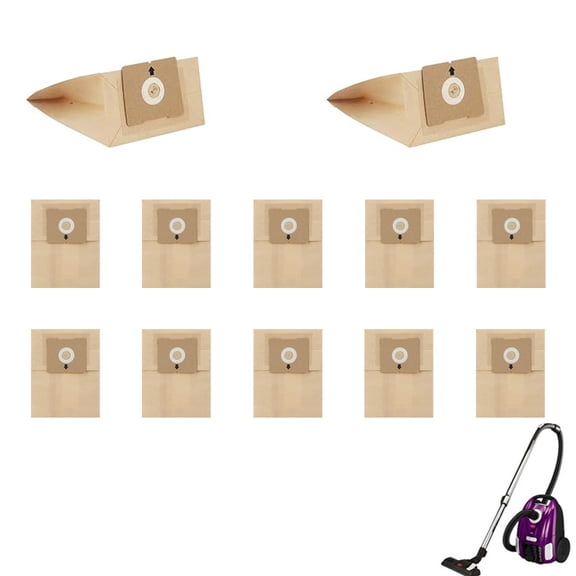 12 Pack Bissell 2154A Replacement Vacuum Dust Bags Compatible with Bissell Zing 4122, 2154A, 2154W, 2154, 4122D, 1668, 1668C, 1668W, 1608, 2154C Canister Vacuum, Replacement Part Number 2138425