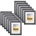thumbnail image 1 of Studio Decor Black 5" x 7" Frame With Mat, Lifestyles, 12 Pack, 1 of 4