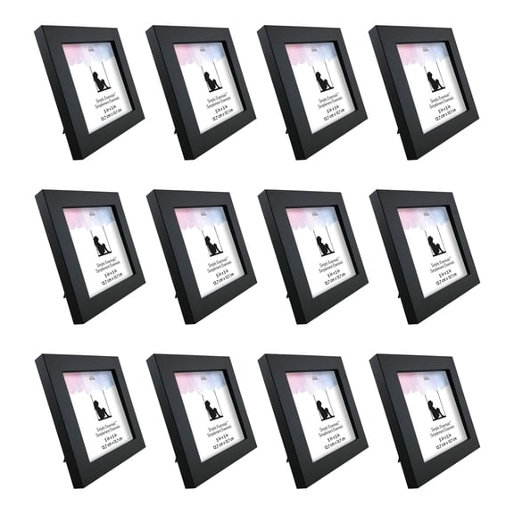 Studio Decor Black Linear Frame, Simply Essentials, 12 Pack