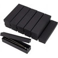 thumbnail image 1 of 12 Pack Black Necklace Cardboard Jewellery Box 7x1.7x1.3" Kraft Paper Box Long Jewellery Gift Box with Sponge for Necklace Jewelry Valentine's Gift Packaging, 1 of 9