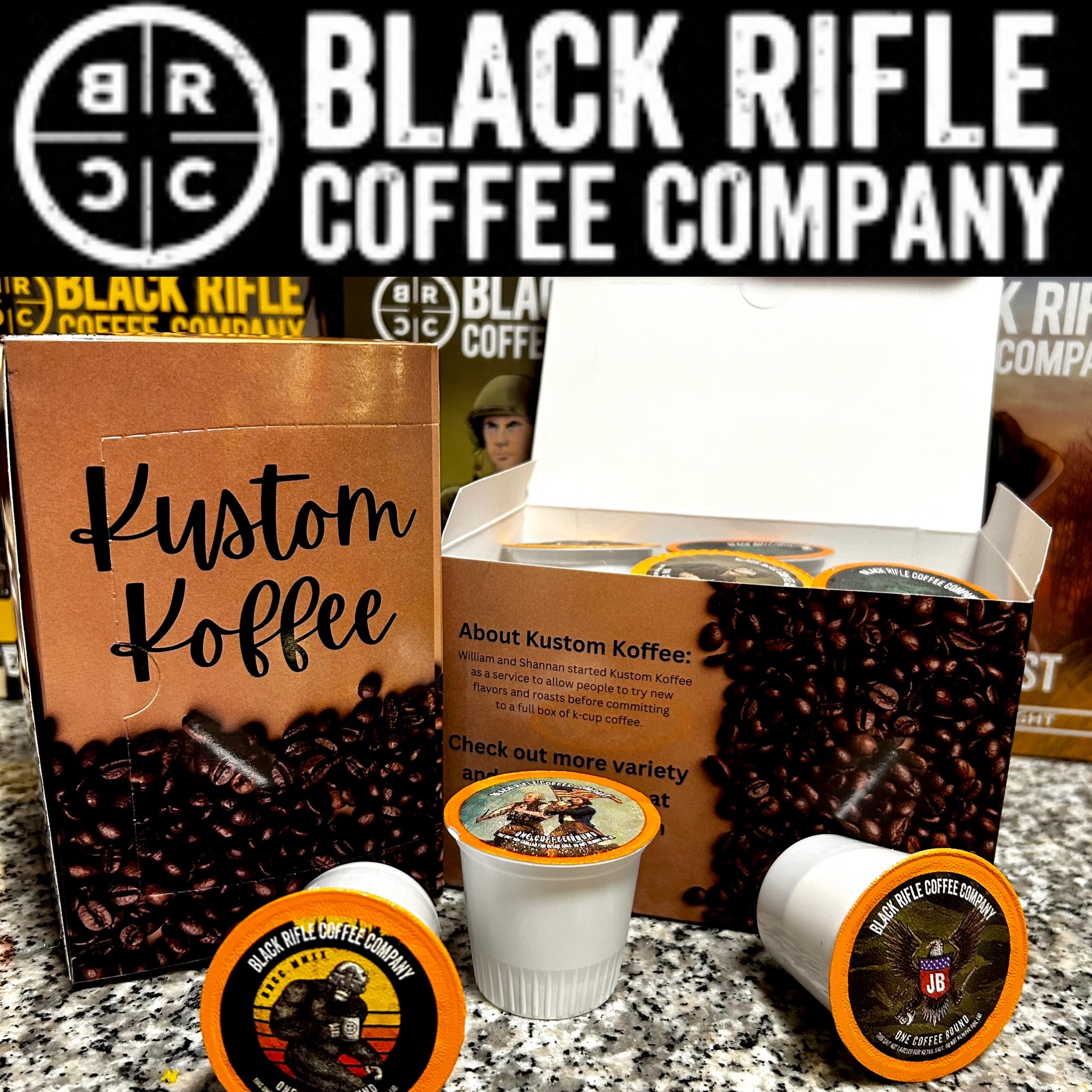 12Pack Black Rifle "The Roasts" KCup Sample Pack, At Least 6