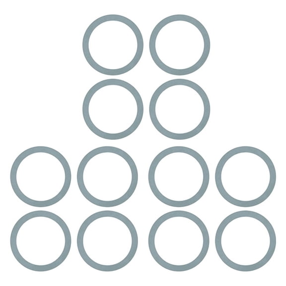 12 Pack Blender Gasket Seals for  and Osterizer Blender Models, Premium Blender Replacement Parts O-Gasket Rubber