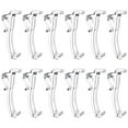 12 Pack Blind Valance Clips 2.5 Inch Blinds Parts Replacements Clear