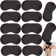 12 Pack Blindfold Eye Mask Cover Sleep Mask for Team Games Travel Sleep