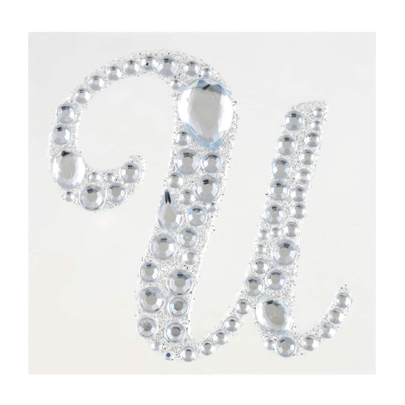 Recollections Bling Alphabet Letter Sticker, 12 Pack