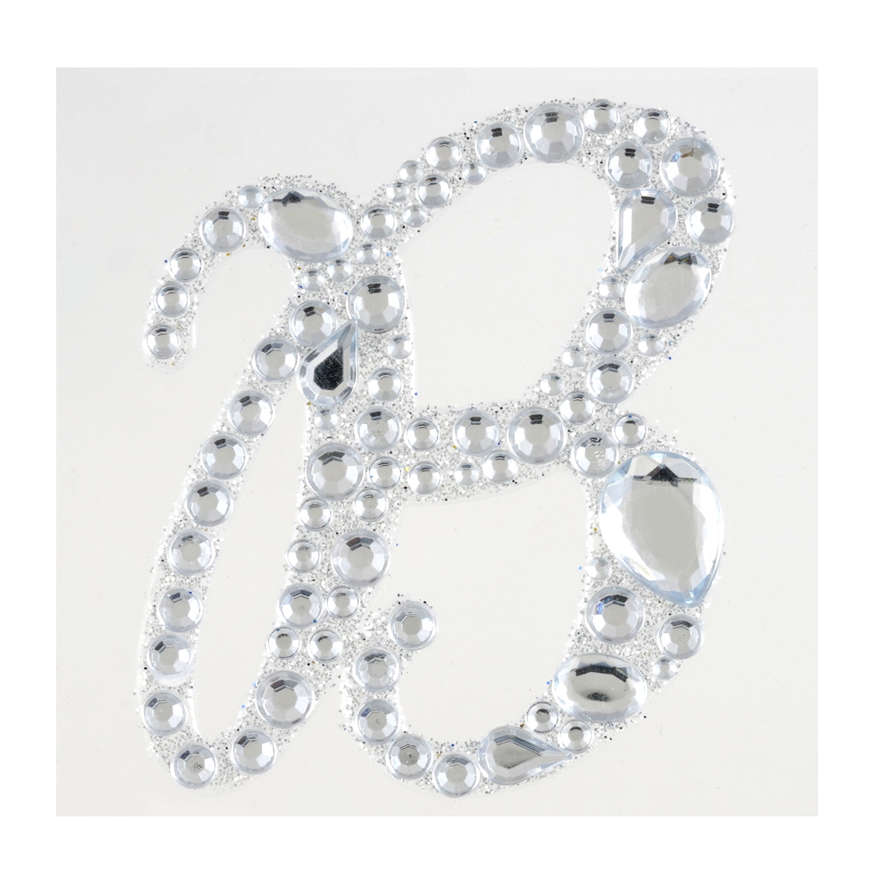 Recollections Bling Alphabet Letter Sticker, 12 Pack