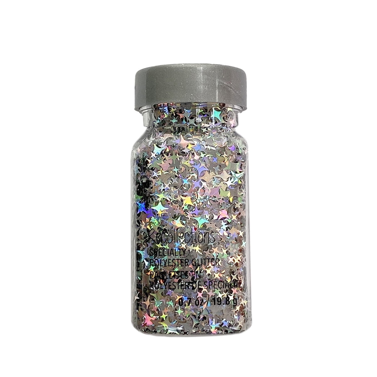 Recollections Bling Star Specialty Polyester Glitter, 12 Pack