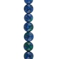 thumbnail image 1 of Bead Landing Blue Chrysocolla Faceted Coin Beads, 8mm, 12 Pack, 1 of 3