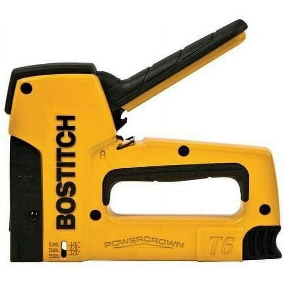 12 Pack Bostitch T6-8 1/4" to 9/16" Heavy Duty PowerCrown Staple Gun Tacker