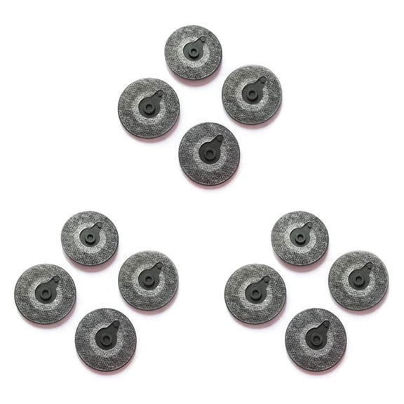 12-Pack Bottom Base Foot Pad &for Retina A1398 A1425 A1502(for Retina 2012+),12 x Bottom Base Foot Pad,Black