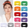 thumbnail image 1 of 12 Pack Bow Headbands for Women Headwraps Hair Band Knotted Headband Rabbit Ears Stretchy Turban Head Wraps Fashion Christmas Headbands Sport Cute Hair Accessories, 1 of 8