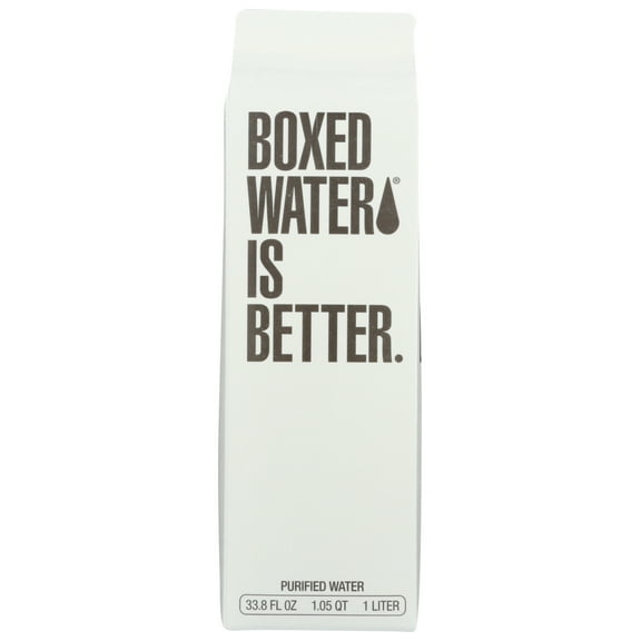 (12 Pack)Boxed Water Is Better Purified Water, 33.8 Fl oz.