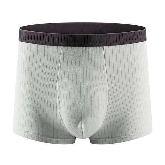 12 Pack Boxer Briefs Mens Underwear Shorts Breathable Mid Waist Solid Colour Shorts