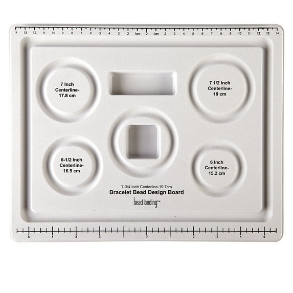 12 Pack: Bracelet Bead Design Board by Bead Landing