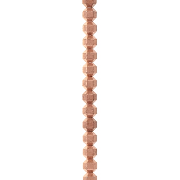 Bead Landing Bronze Metal Rondelle Beads, 6mm, 12 Pack
