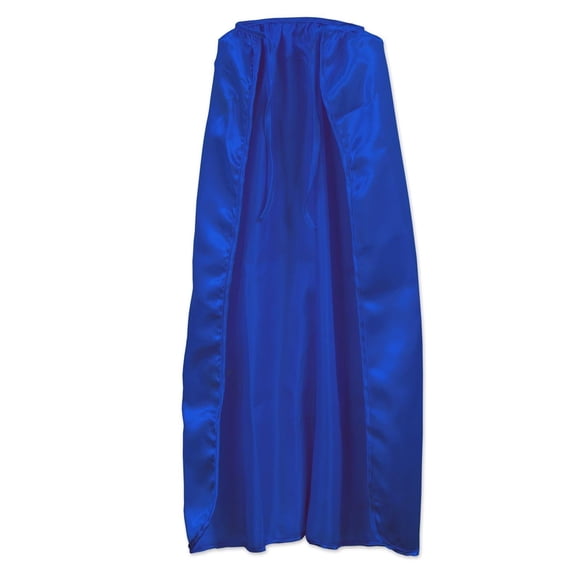12 Pack Bulk Fabric Cape - blue - string-tie closure