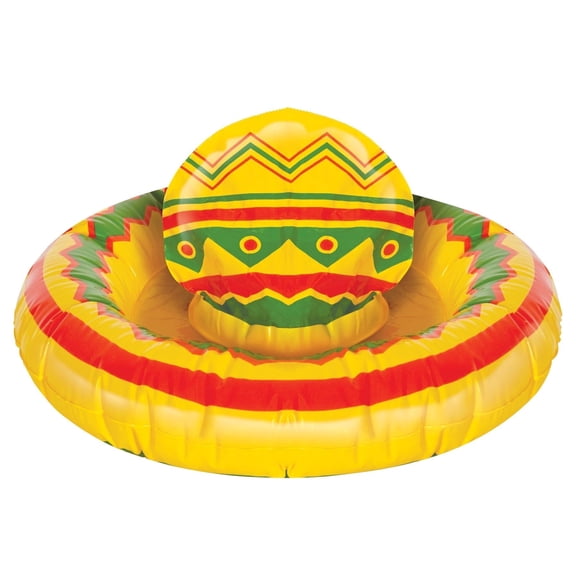 12 Pack Bulk Inflatable Sombrero