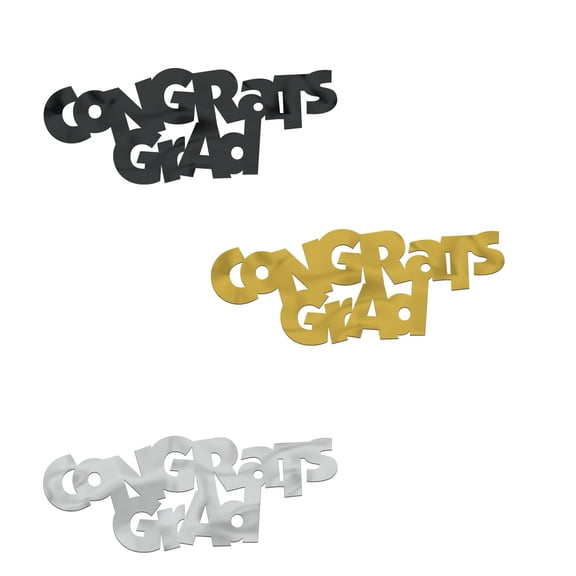 12 Pack Bulk Jumbo Congrats Grad Graduation Party Confetti