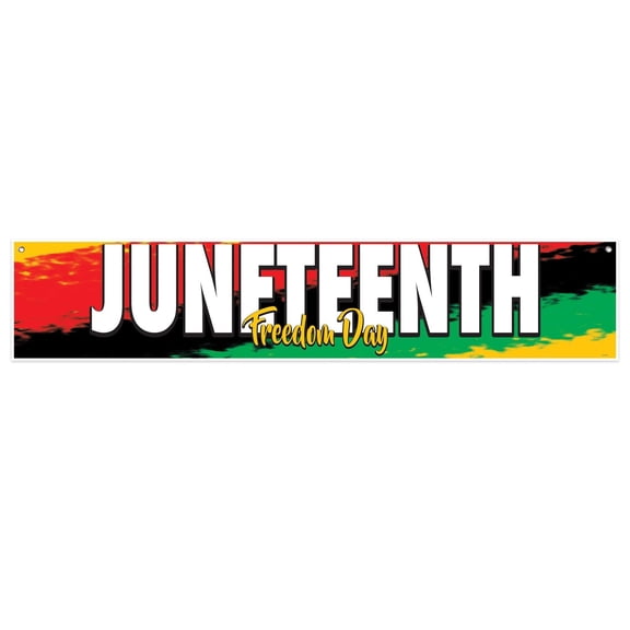 12 Pack Bulk Juneteenth Banner