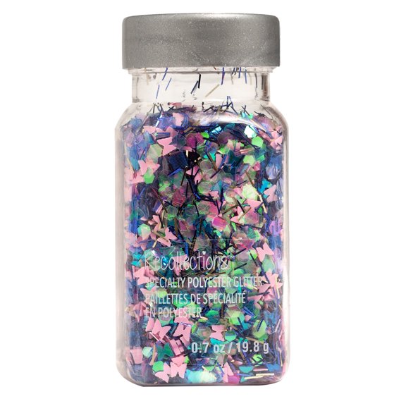 Recollections Butterfly Confetti Specialty Polyester Glitter, 0.7oz., 12 Pack