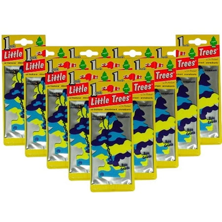 12 Pack Car Freshner 10967 Little Trees Air Freshener Piña Colada Scent - Single Tree per Package