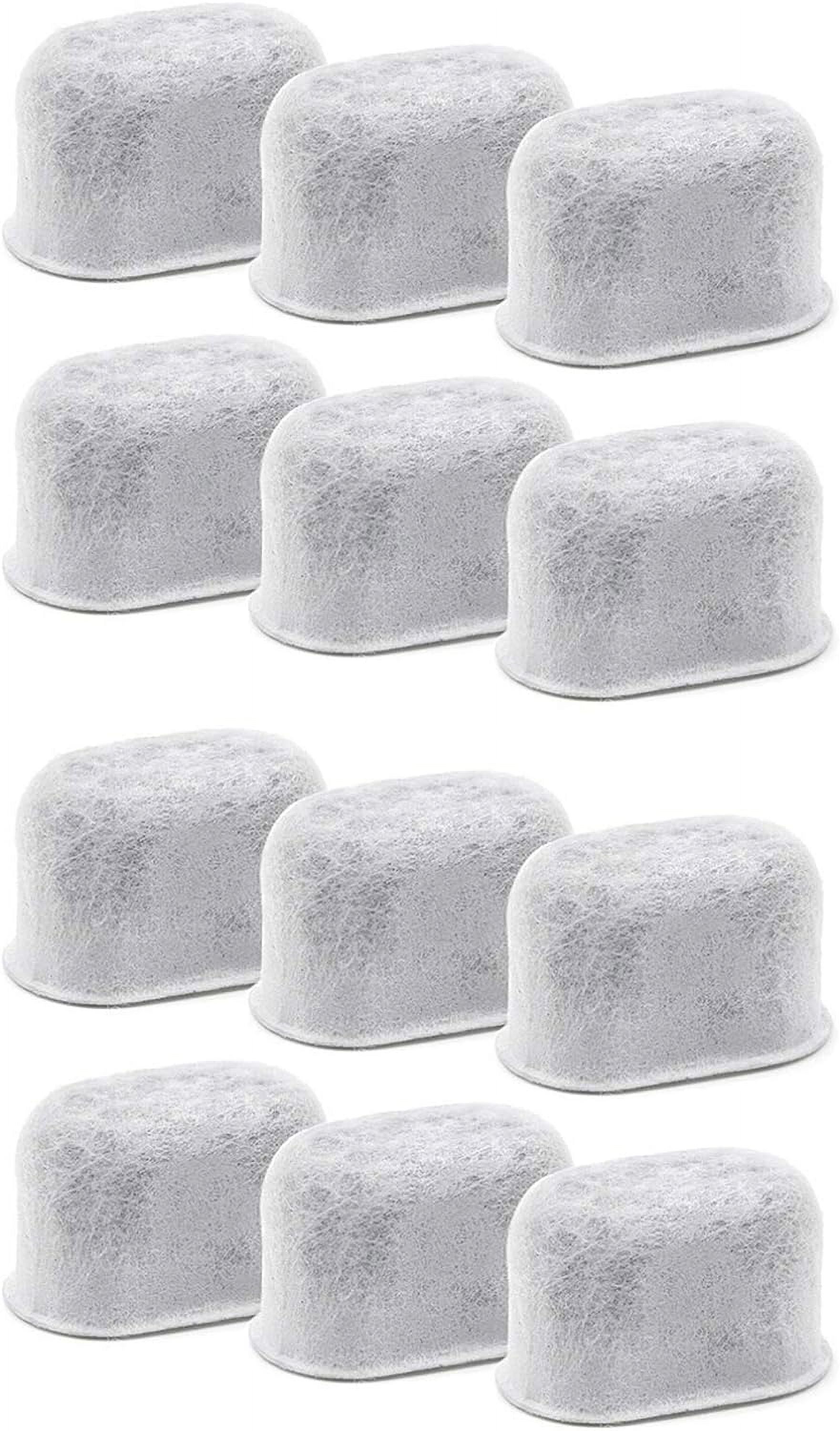 12 Pack Charcoal Water Filters Replacements, Removes Chlorine, Odors