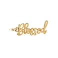 thumbnail image 1 of Bead Landing Charmalong Gold Blessed Charm, 12 Pack, 1 of 3