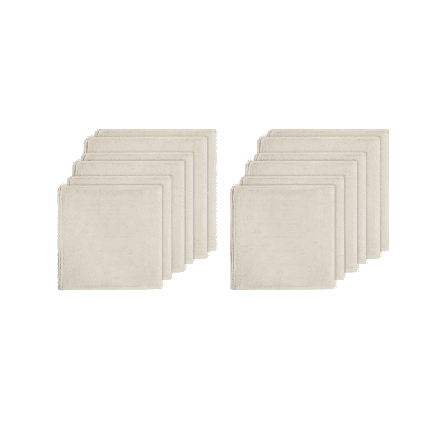 12 Pack Cheeseclothes, Unbleached Pure Cotton Muslin Clothes Soft